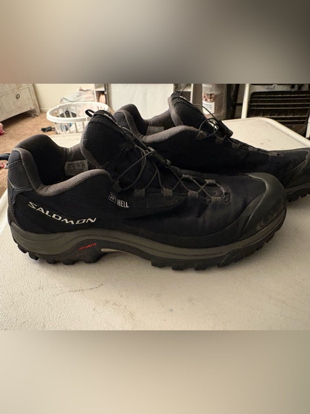 Salomon Fury 3 Soft Shell Trail Running Shoes Black